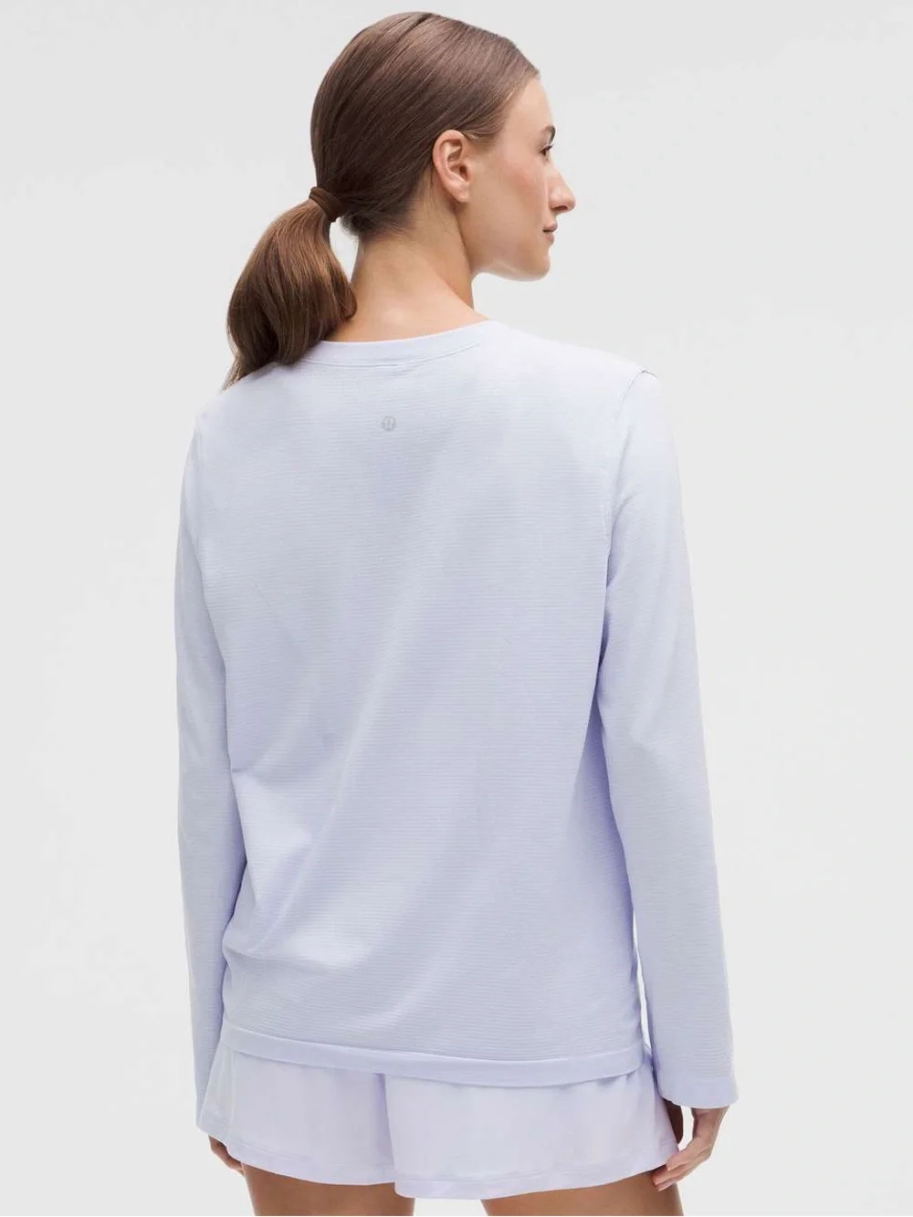 lululemon athletica Swiftly Tech Relaxed Fit Tee Size 8 Serene Blue